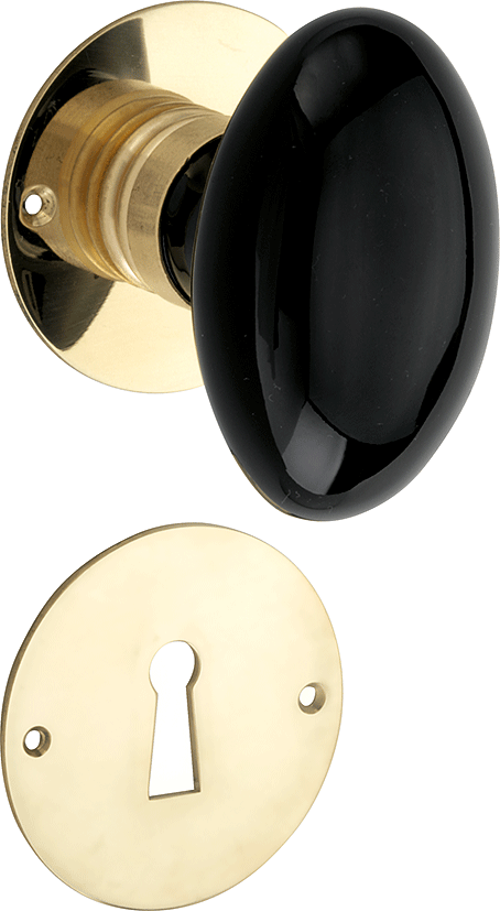 Knopg. porselein Evelyne SL MGO-MGO/zwar