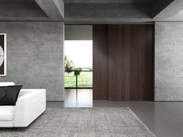 OPK Spaceship schuifdeursysteem 2050mm - dubbele softclose - onzichtbare bevestiging - plafondmontage - max. 160kg