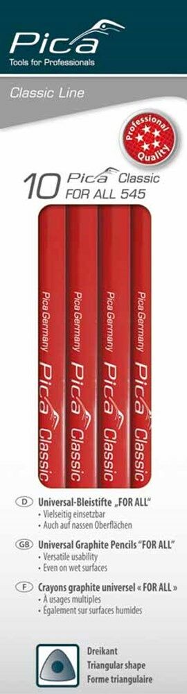 UNIVERS. POTLOOD 24CM 10 STUKS