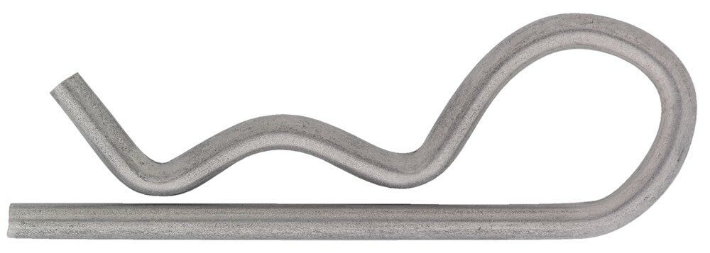 Borgveer enkel 04mm RVS