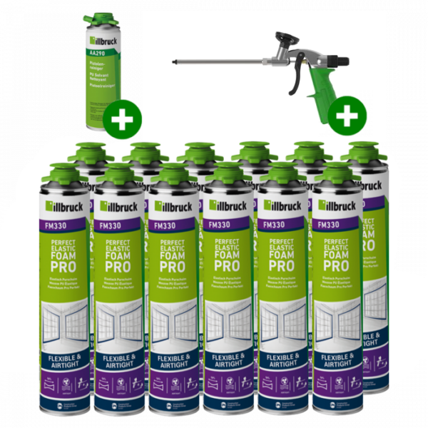 FM330 purschuim (12) + PRO purpistool + reiniger